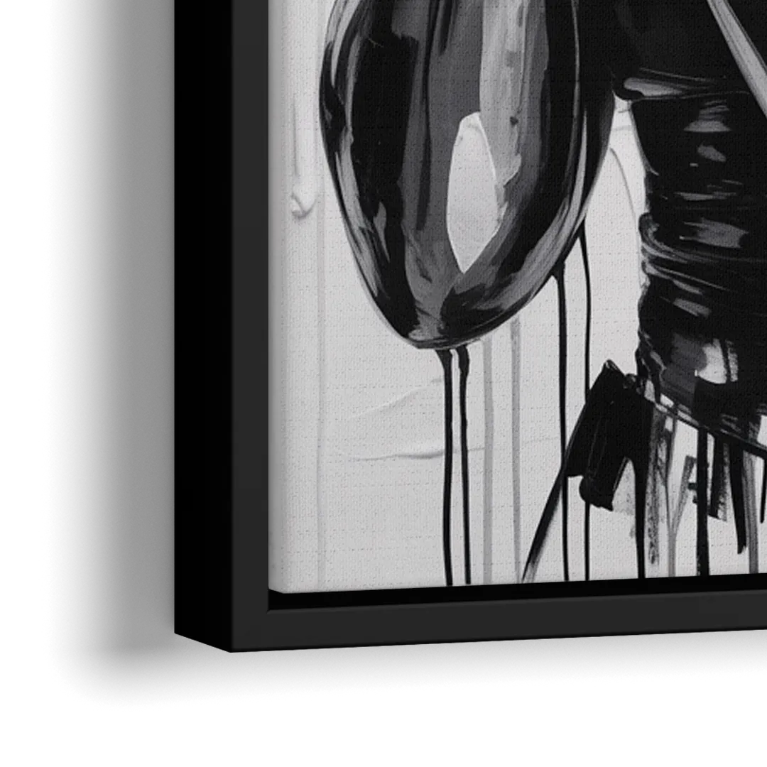 Grand Slam - Close-Up Black Frame Canvas