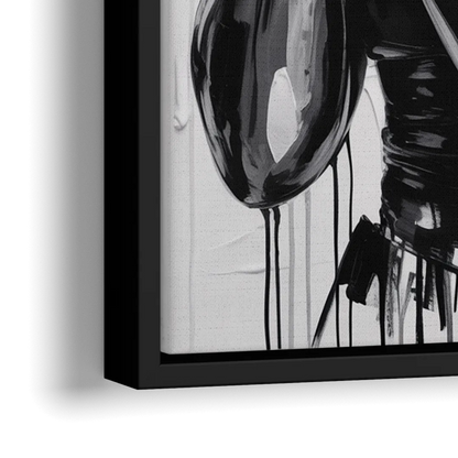 Grand Slam - Close-Up Black Frame Canvas