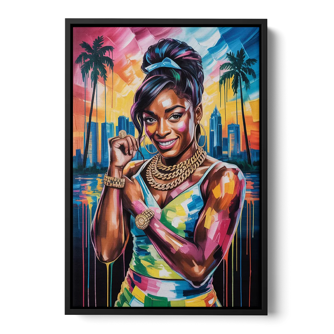 Gravity Defied - Black Frame Canvas