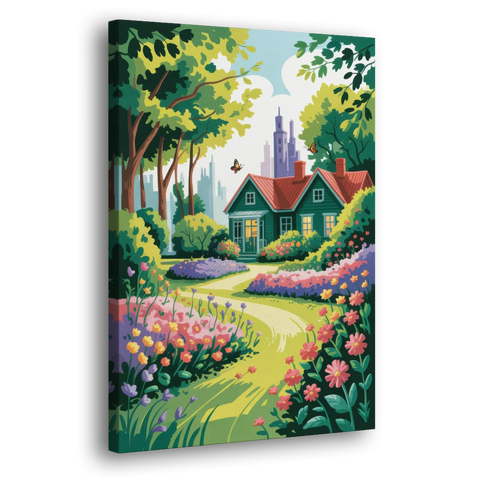 Green Gables Heritage - Canvas Wall Art - Side