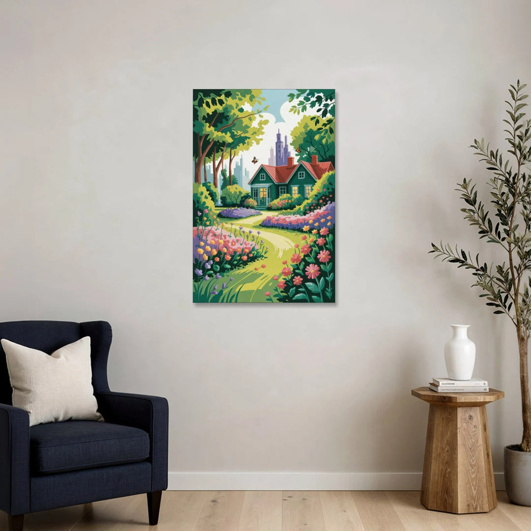 Green Gables Heritage - Canvas Wall Art - Sofa - 24x36