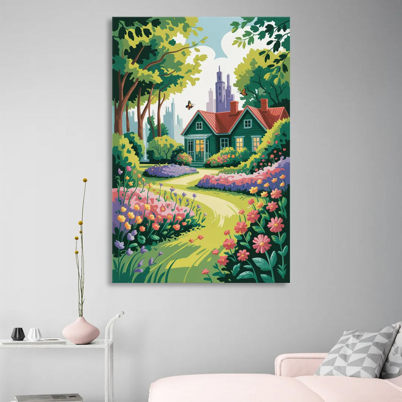 Green Gables Heritage Sitting Room - Canvas Wall Art