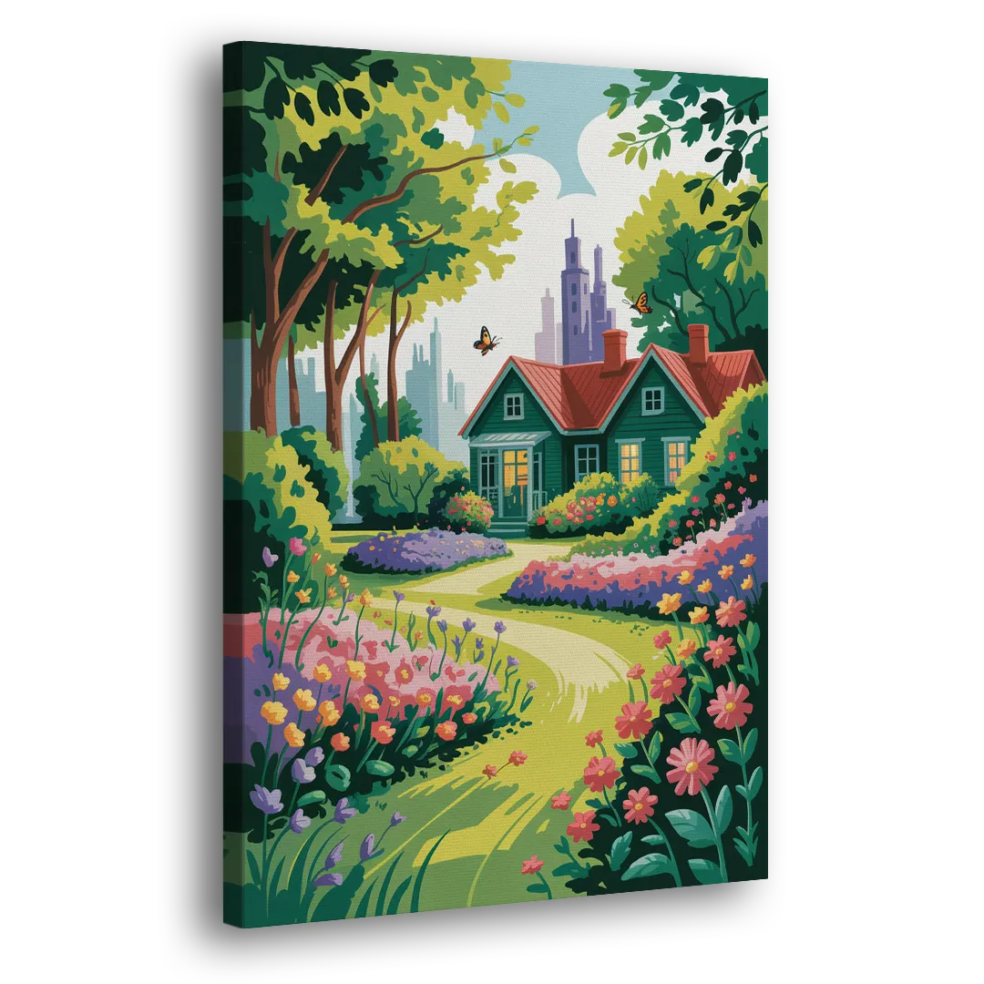 Green Gables Heritage Side - Canvas Wall Art