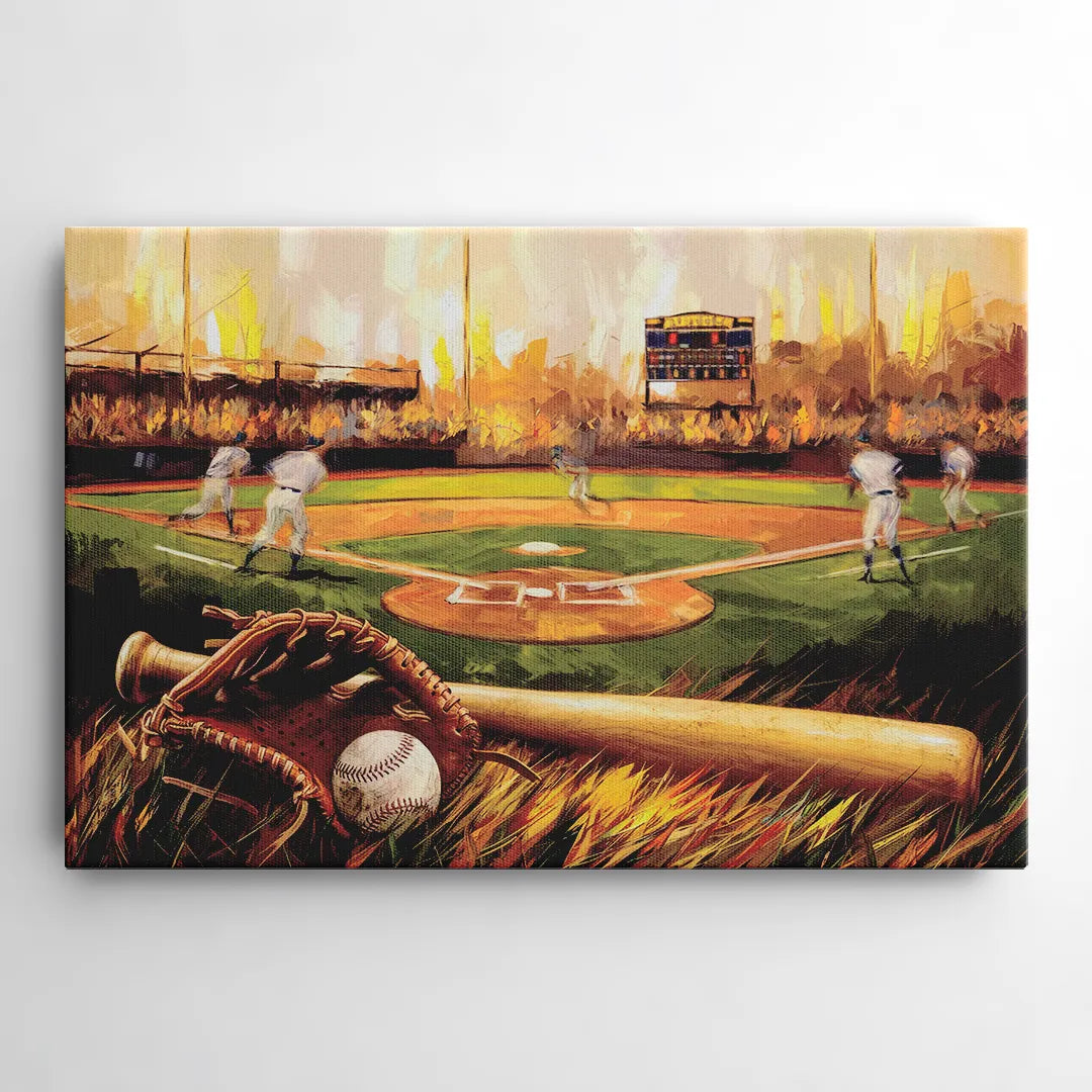 Greensboro Baseball Heritage - Canvas Wall Art