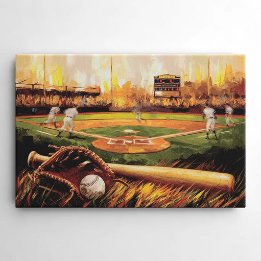 Greensboro Baseball Heritage - Canvas Wall Art
