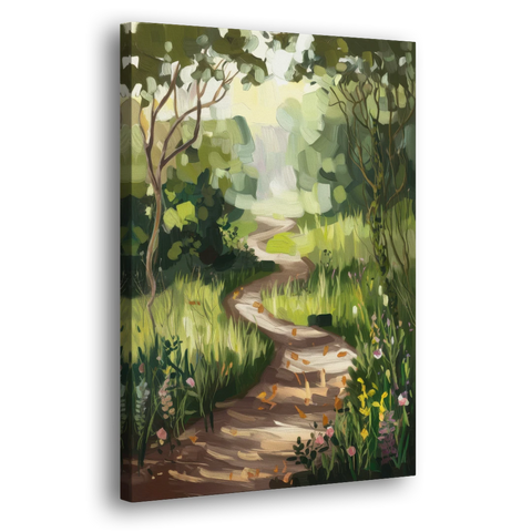 Greensboro Nature Trails - Canvas Wall Art - Side