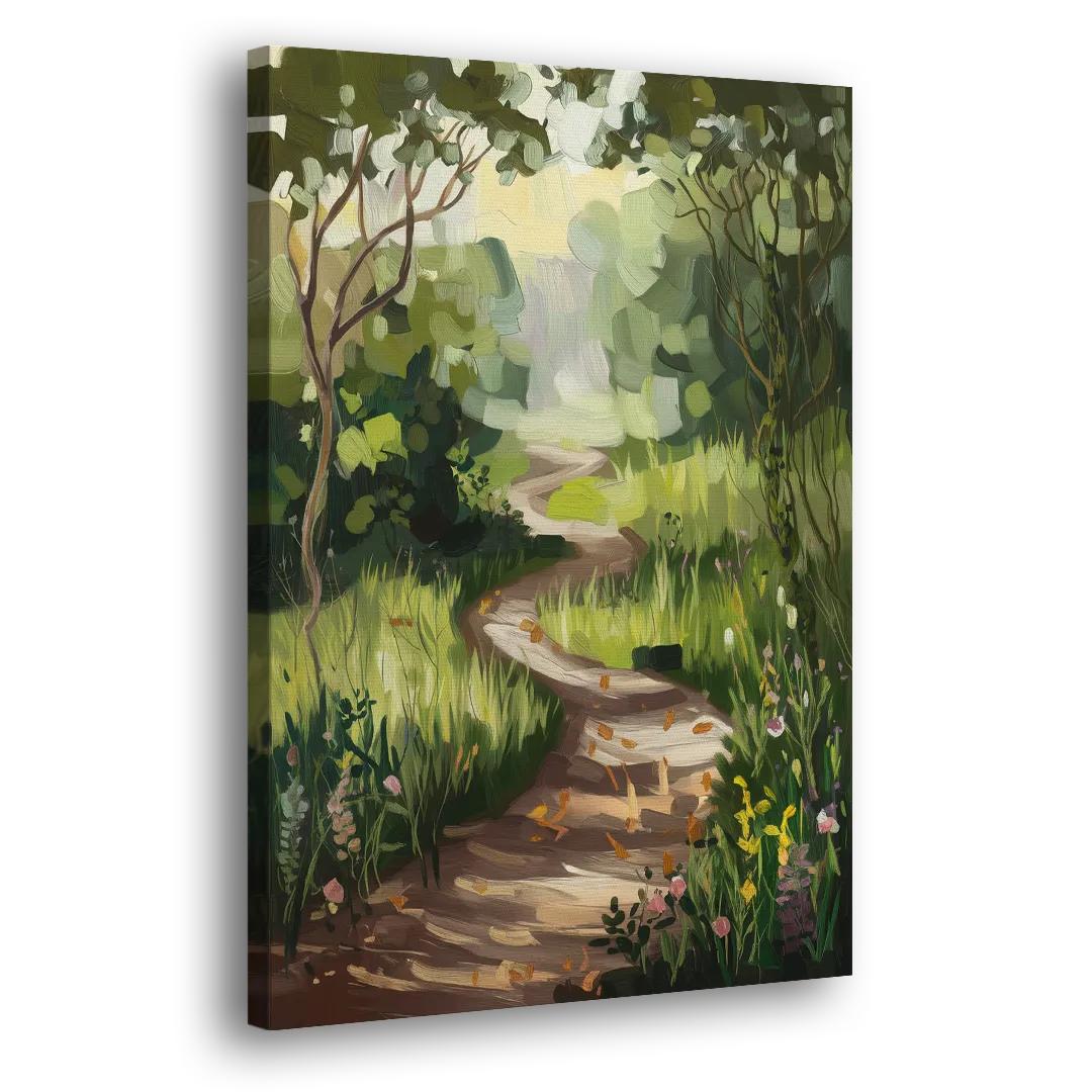 Greensboro Nature Trails Side - Canvas Wall Art
