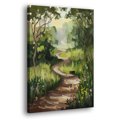 Greensboro Nature Trails Side - Canvas Wall Art