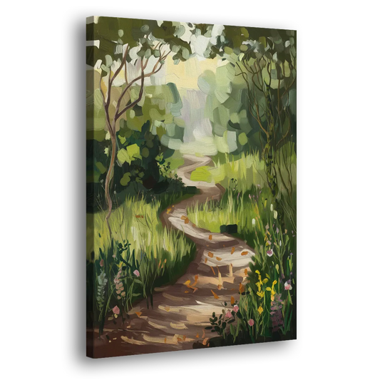 Greensboro Nature Trails Side - Canvas Wall Art