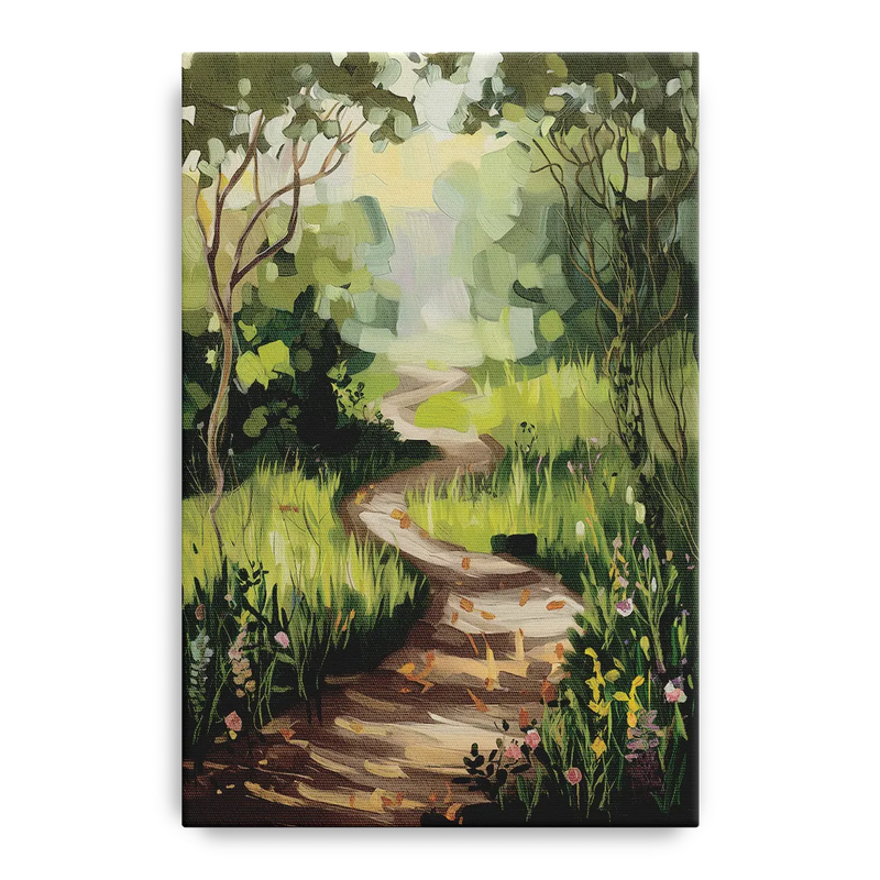 Greensboro Nature Trails Front - Canvas Wall Art