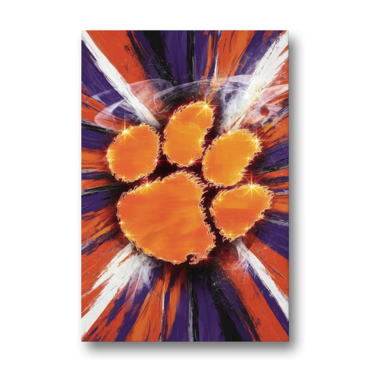 Greenville Clemson Tigers Pride - Canvas Wall Art - Front