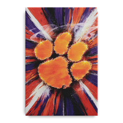 Greenville Clemson Tigers Pride Front - Canvas Wall Art