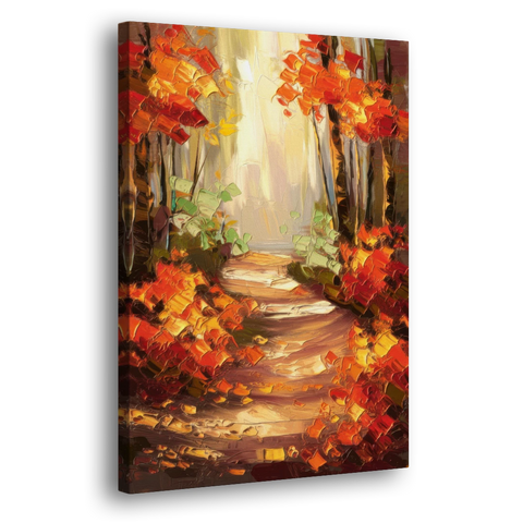 Greenville Nature Trails - Canvas Wall Art - Side