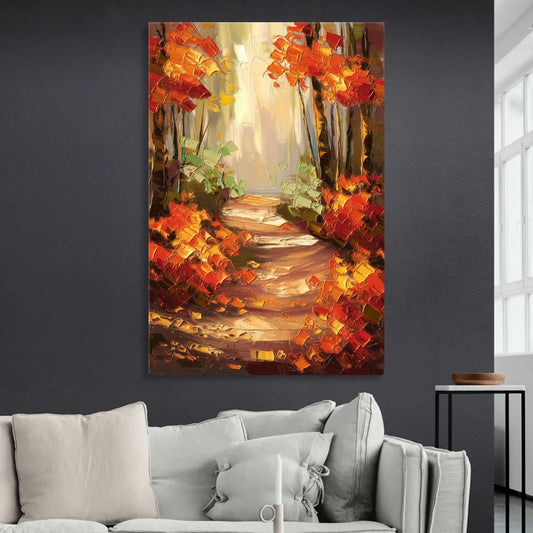 Greenville Nature Trails Living Room - Canvas Wall Art