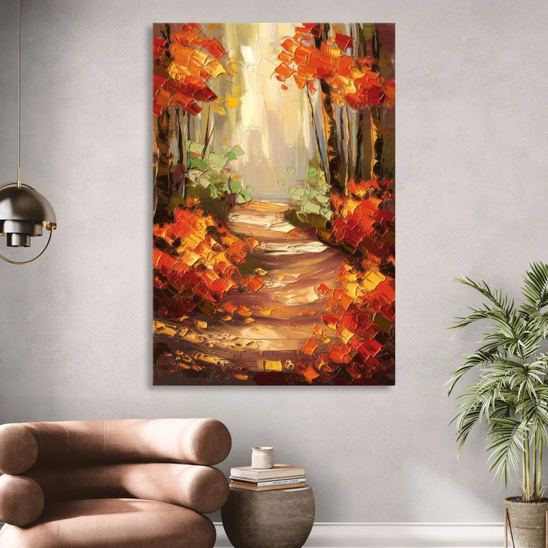 Greenville Nature Trails Sitting Room - Canvas Wall Art