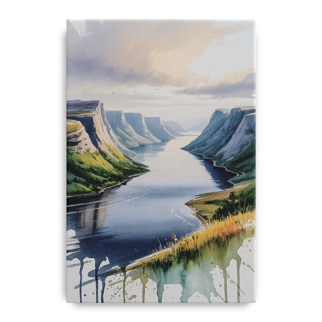 Gros Morne Fjords Front - Canvas Wall Art