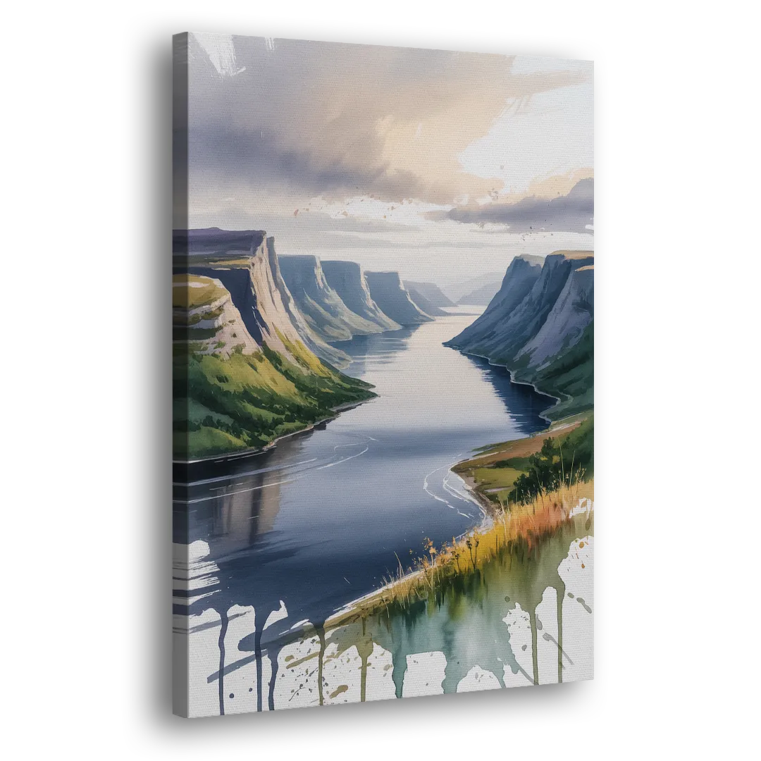 Gros Morne Fjords Side - Canvas Wall Art
