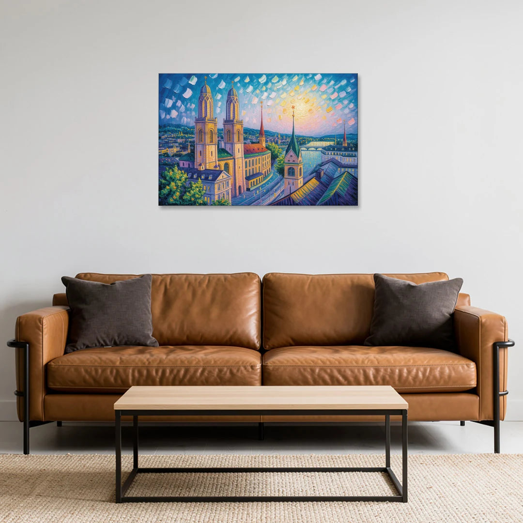 Grossmunster Majesty - Canvas Wall Art - Sofa - 36x24