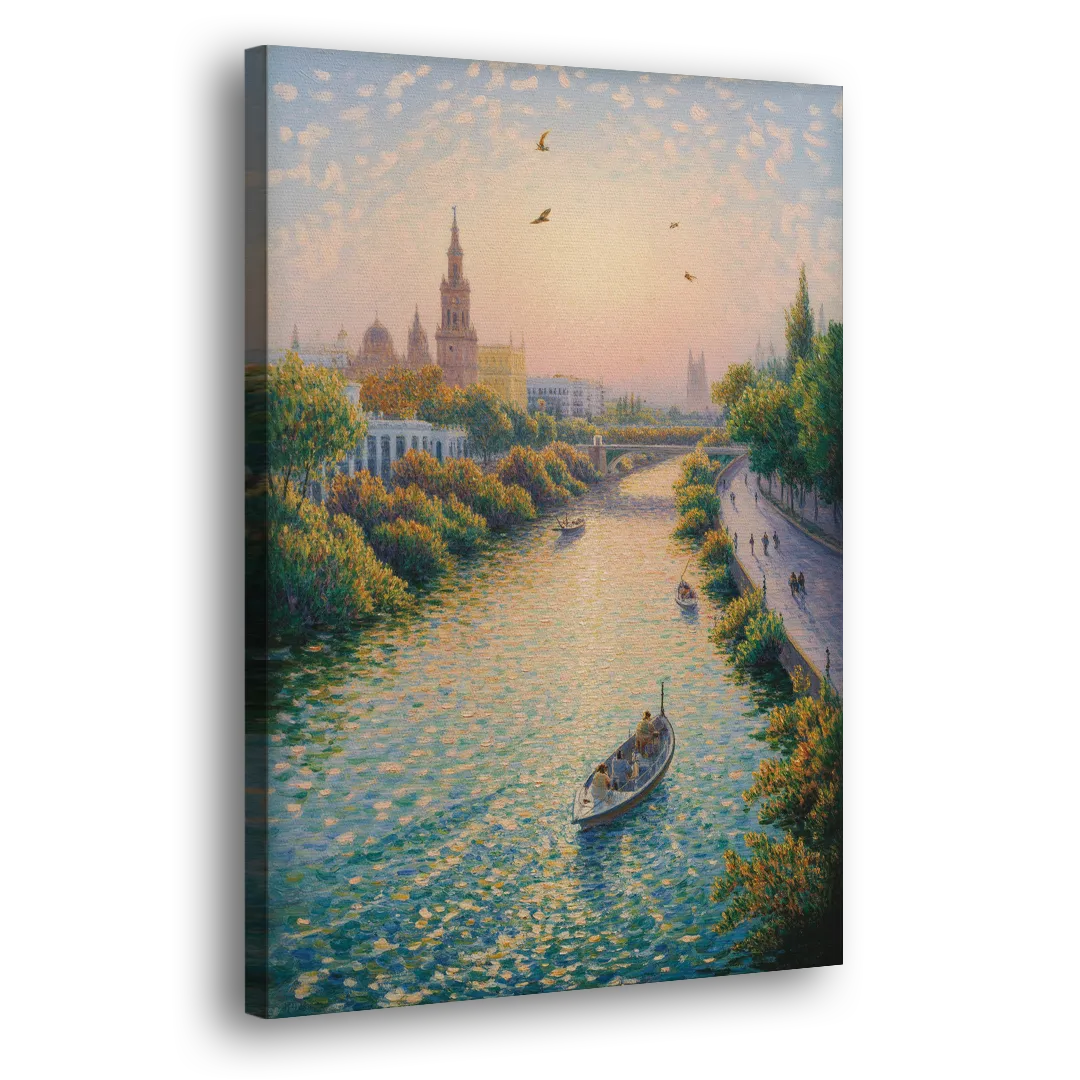 Guadalquivir Glimpse Side - Canvas Wall Art