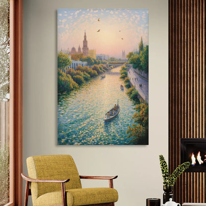 Guadalquivir Glimpse Sitting Room - Canvas Wall Art