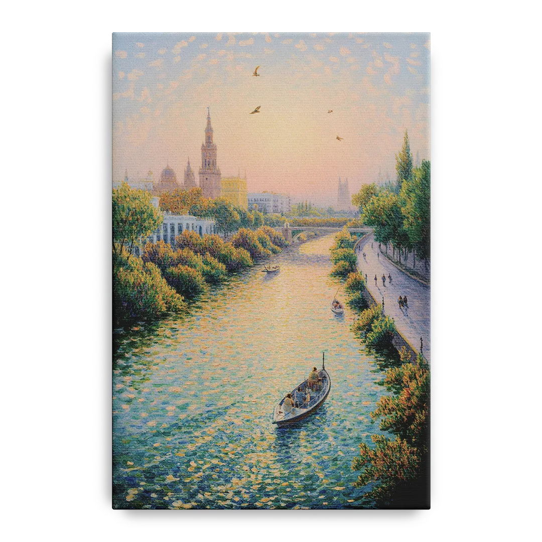 Guadalquivir Glimpse Front - Canvas Wall Art