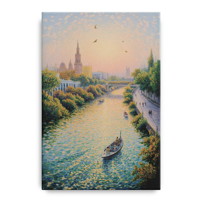 Guadalquivir Glimpse Front - Canvas Wall Art