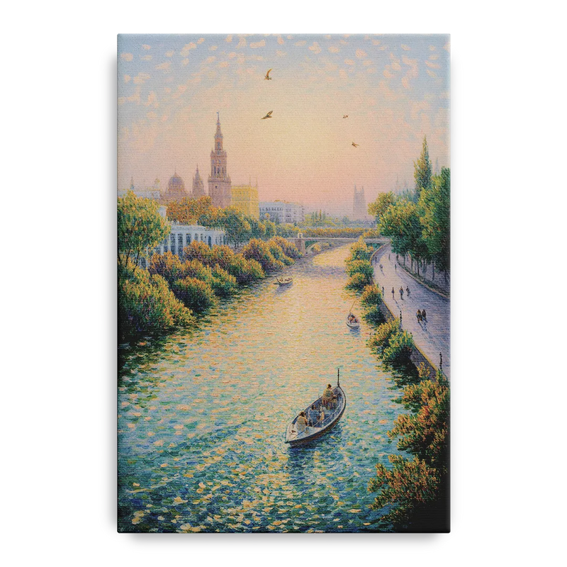 Guadalquivir Glimpse Front - Canvas Wall Art