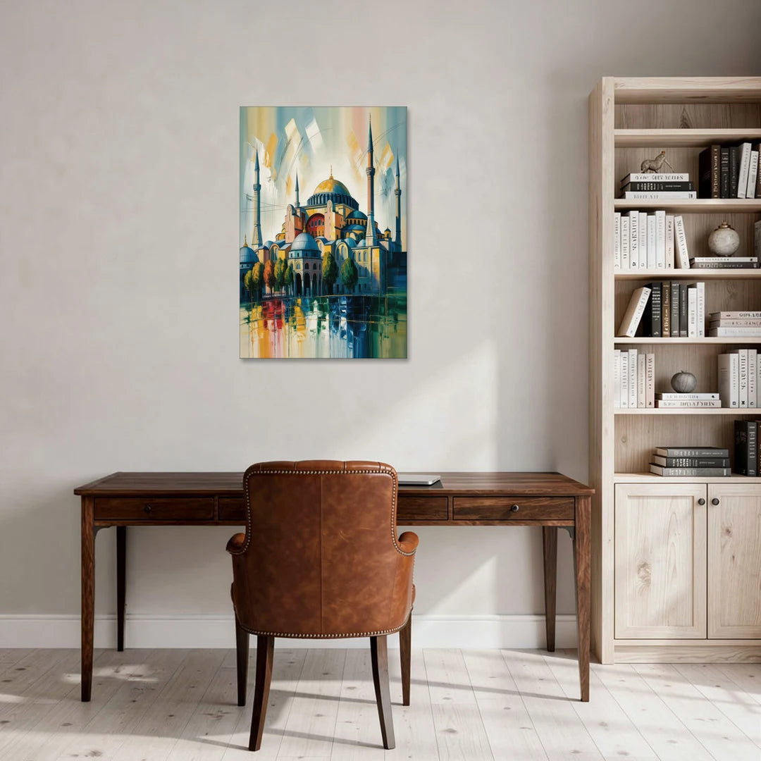 Hagia Sophia Splendor - Canvas Wall Art - Office - 24x36