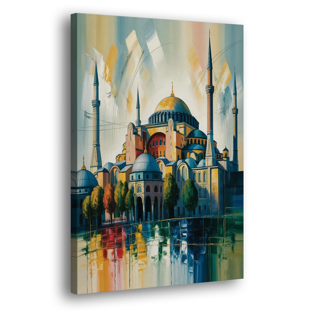 Hagia Sophia Splendor Side - Canvas Wall Art