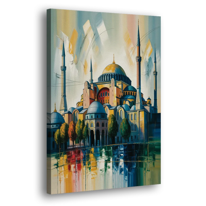 Hagia Sophia Splendor Side - Canvas Wall Art