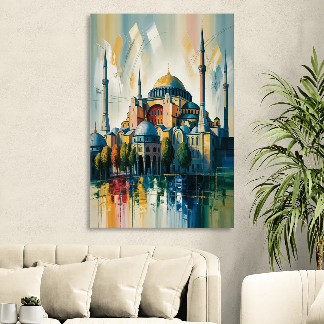 Hagia Sophia Splendor Sitting Room - Canvas Wall Art