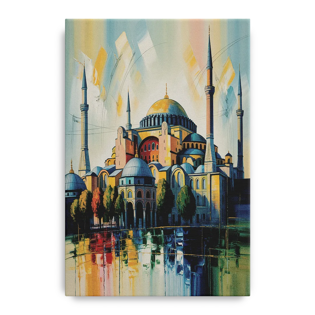 Hagia Sophia Splendor Front - Canvas Wall Art
