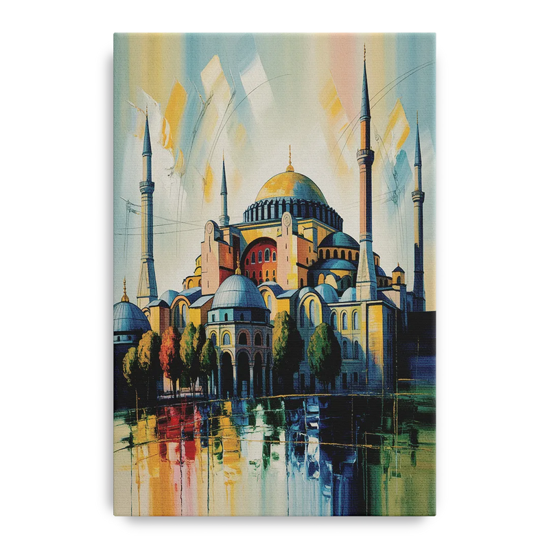Hagia Sophia Splendor Front - Canvas Wall Art