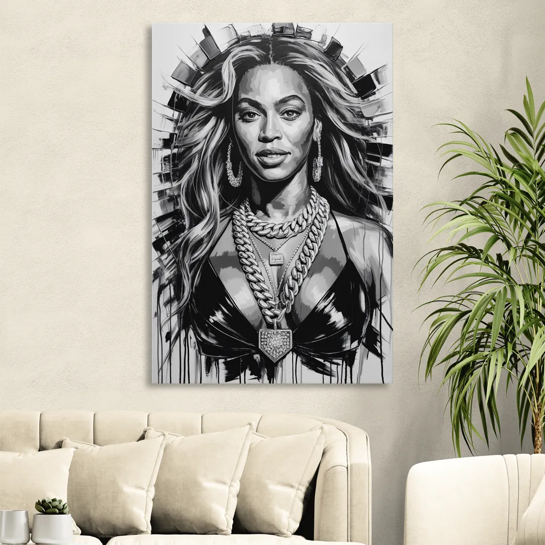 Halo Living Room - Canvas Wall Art