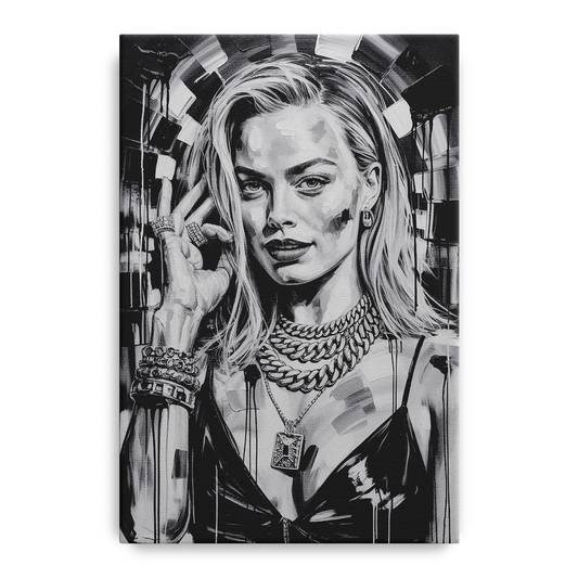 Harlequin Muse 2.0 - Canvas Wall Art