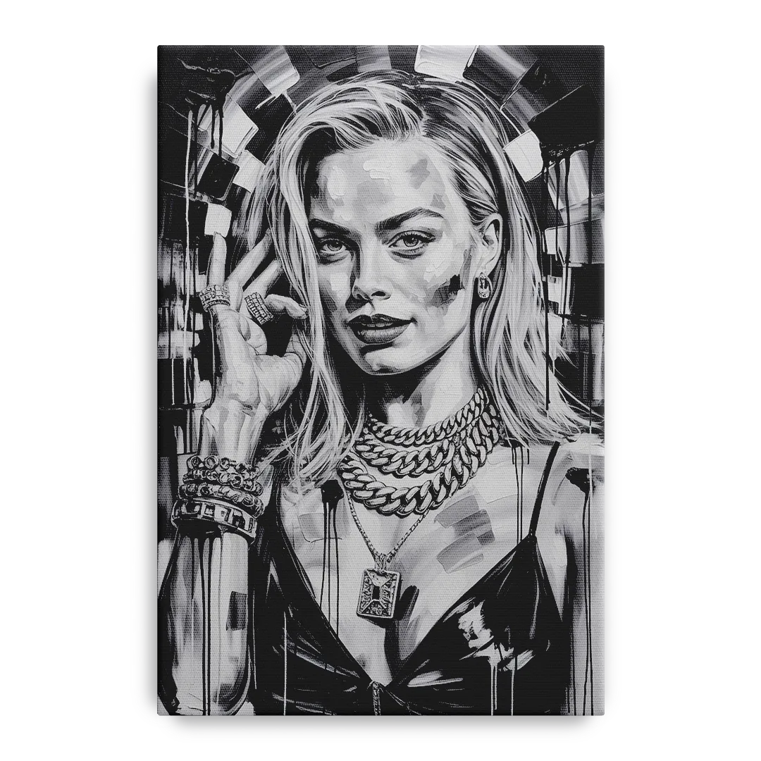 Harlequin Muse 2.0 Front - Canvas Wall Art