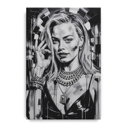 Harlequin Muse 2.0 Front - Canvas Wall Art