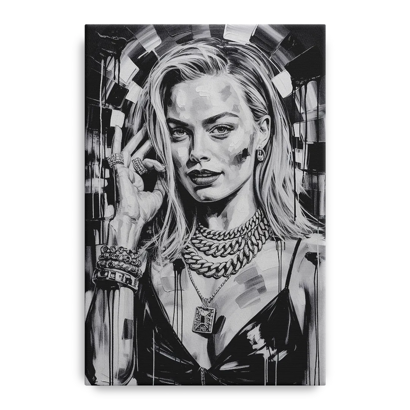Harlequin Muse 2.0 Front - Canvas Wall Art