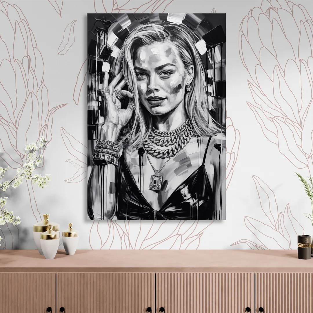 Harlequin Muse 2.0 Living Room - Canvas Wall Art