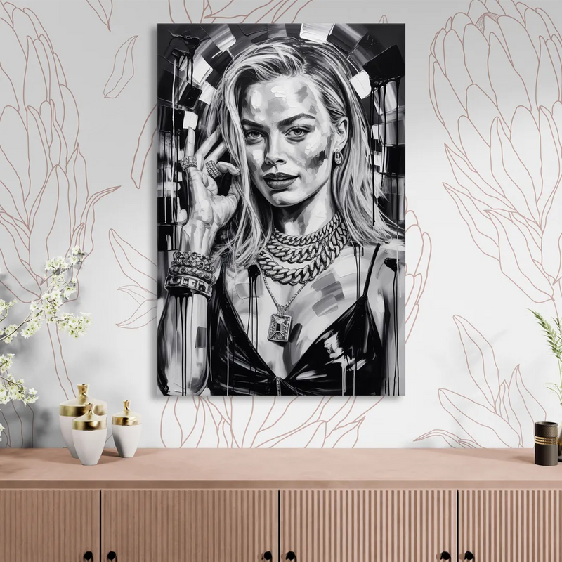 Harlequin Muse 2.0 Living Room - Canvas Wall Art