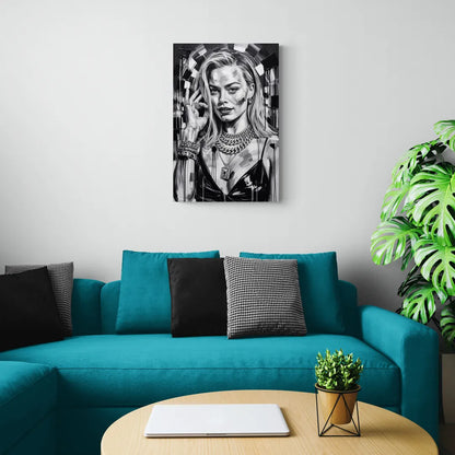 Harlequin Muse 2.0 - Canvas Wall Art Living Room