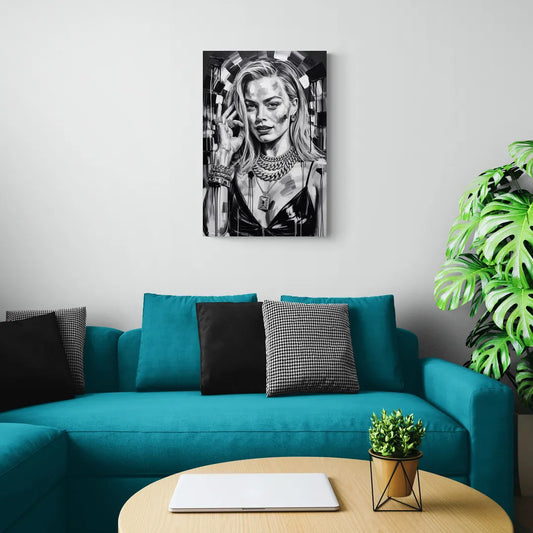 Harlequin Muse 2.0 - Canvas Wall Art Living Room