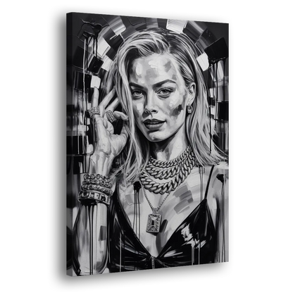Harlequin Muse 2.0 Side - Canvas Wall Art