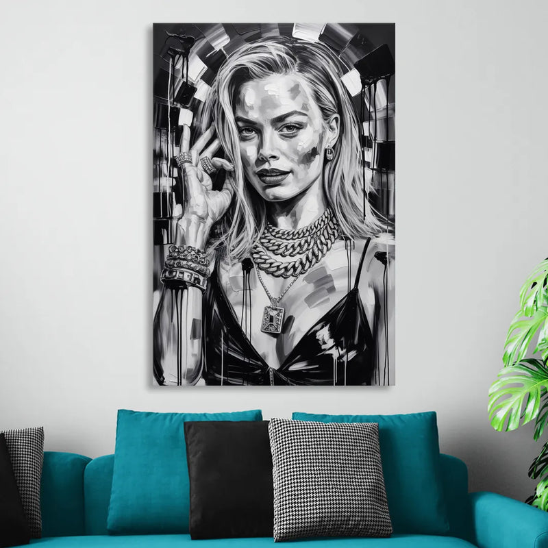 Harlequin Muse 2.0 Sitting Room - Canvas Wall Art