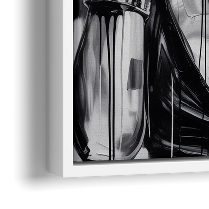 Harlequin Muse 2.0 - Close-Up White Frame Canvas