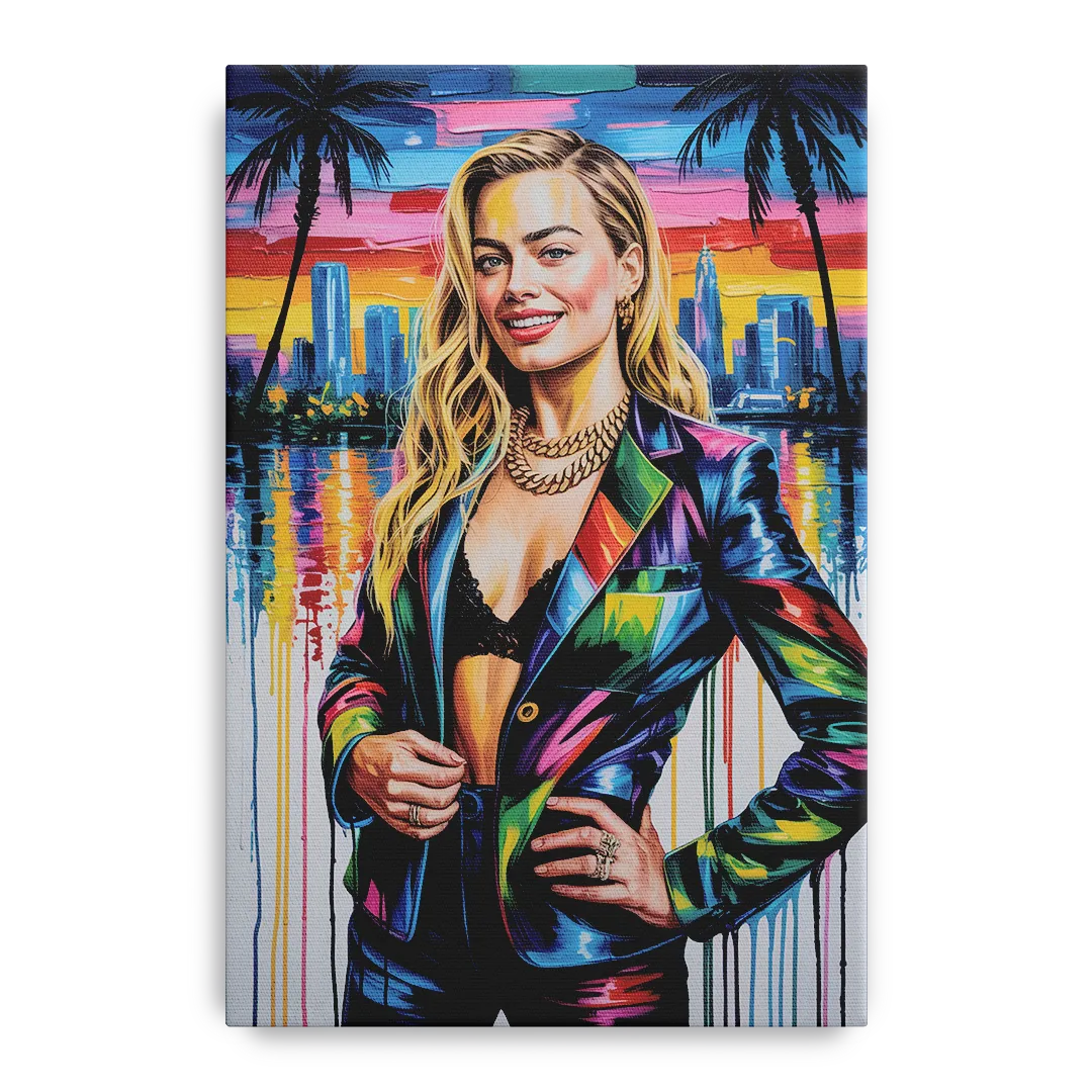 Harlequin Muse - Canvas Wall Art