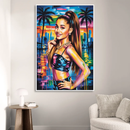 Heaven Tone 2.0 Sitting Room - White Canvas Wall Art