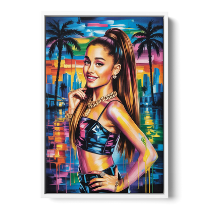 Heaven Tone 2.0 Front - White Canvas Wall Art