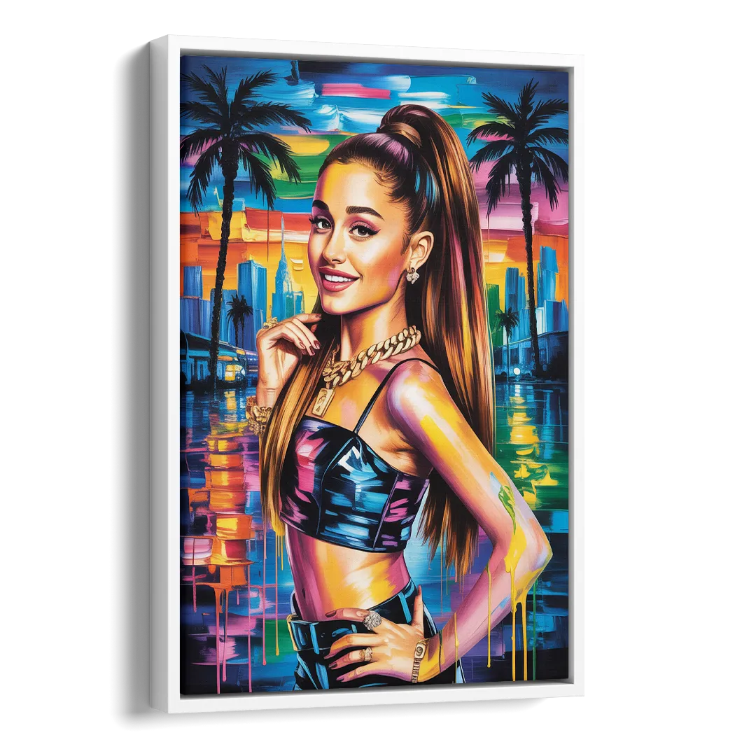 Heaven Tone 2.0 Side - White Canvas Wall Art