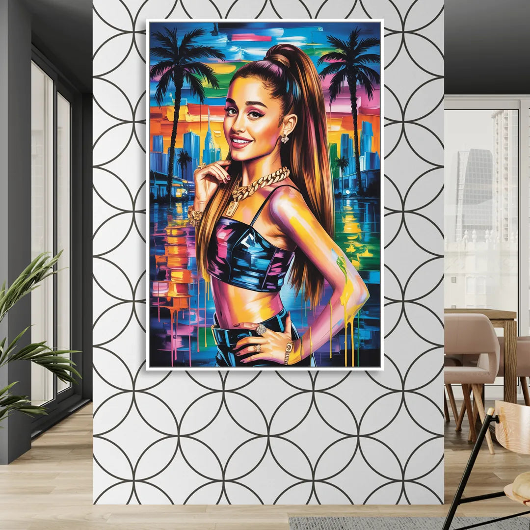 Heaven Tone 2.0 Living Room - White Canvas Wall Art